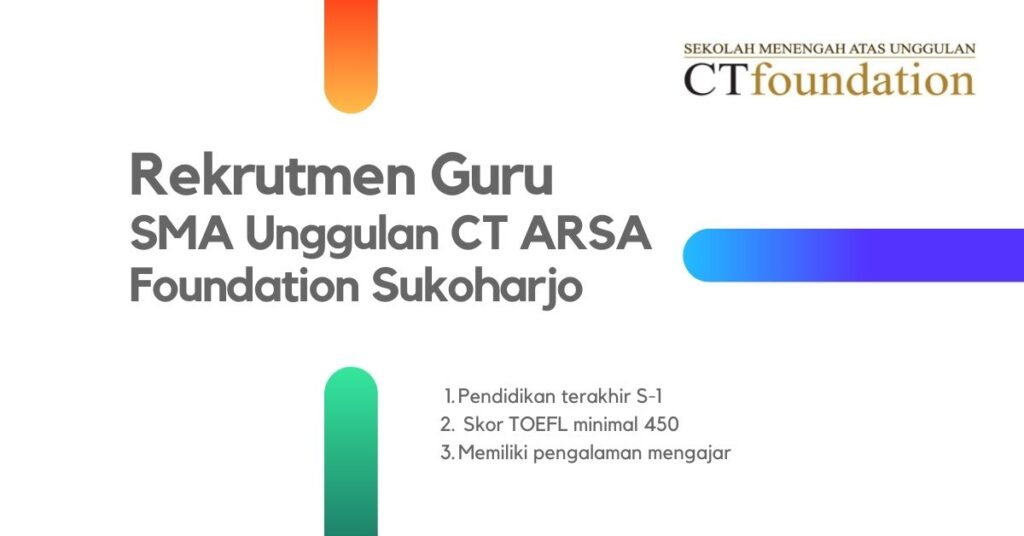 lowongan guru sma sukoharjo