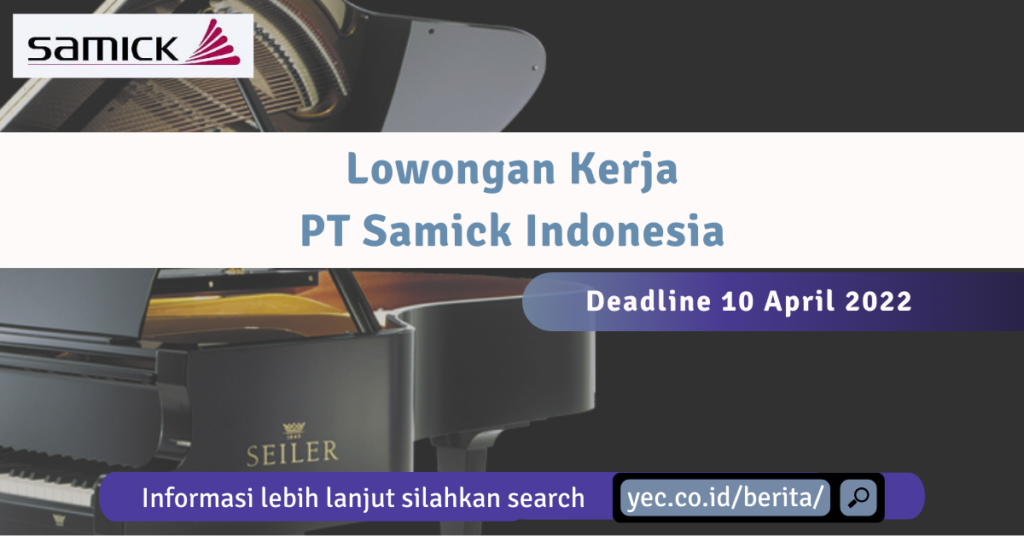 Lowongan PT Samick Indonesia
